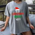 Is It Christmas Break Yet Teacher Xmas Winter Saying Women's Comfort Colors T-Shirt Gray Is It Christmas Break Yet Teacher Xmas Winter Saying Women's Comfort Colors T-Shirt Gray