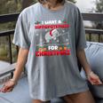 Christmas Math Teacher Hippopotenuse Math Lovers Xmas Women's Comfort Colors T-Shirt Gray Christmas Math Teacher Hippopotenuse Math Lovers Xmas Women's Comfort Colors T-Shirt Gray