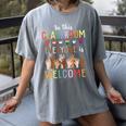 In This Classroom Everyone Is Welcome For Teacher Women's Comfort Colors T-Shirt Gray