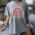 Coffee Gives Me Teacher Powers Leopard Rainbow Teacher Women's Comfort Colors T-Shirt Gray Coffee Gives Me Teacher Powers Leopard Rainbow Teacher Women's Comfort Colors T-Shirt Gray