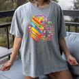Colorful Brain Art Teacher Artist Painter Student Women's Comfort Colors T-Shirt Gray Colorful Brain Art Teacher Artist Painter Student Women's Comfort Colors T-Shirt Gray