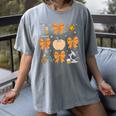 Coquette Bow Fall Science Teacher Stem Teacher Thanksgiving Women's Comfort Colors T-Shirt Gray Coquette Bow Fall Science Teacher Stem Teacher Thanksgiving Women's Comfort Colors T-Shirt Gray
