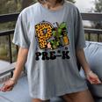 Cute Camo Pre K Back To School Teacher Kid Preschool Women's Comfort Colors T-Shirt Gray