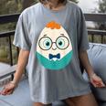 Cute Good Egg Teacher Halloween Costume Food Group Women's Comfort Colors T-Shirt Gray