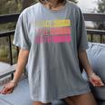 Cute Math Teacher Peace Love Math Women's Comfort Colors T-Shirt Gray