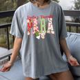 Cute Santas Favorite Para Christmas Paraprofessional Teacher Women's Comfort Colors T-Shirt Gray Cute Santas Favorite Para Christmas Paraprofessional Teacher Women's Comfort Colors T-Shirt Gray