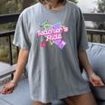 Cute Teacher's Aide Shirt 80's 90's Back To School For Men Women Women's Comfort Colors T-Shirt Gray Cute Teacher's Aide Shirt 80's 90's Back To School For Men Women Women's Comfort Colors T-Shirt Gray