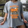 Cute Thanksgiving Teacher Thankful For My Sweetie Pies Mom Women's Comfort Colors T-Shirt Gray
