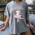 Dancolotl Ballerina Axolotl Ballet Dance Teacher Women's Comfort Colors T-Shirt Gray Dancolotl Ballerina Axolotl Ballet Dance Teacher Women's Comfort Colors T-Shirt Gray