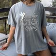 Disney Peter Pan Tinkerbell Teacher Pixie Dust And Coffee Women's Comfort Colors T-Shirt Gray Disney Peter Pan Tinkerbell Teacher Pixie Dust And Coffee Women's Comfort Colors T-Shirt Gray