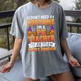 I Don't Need a Costume I'm a Pe Teacher Retro Halloween Women's Comfort Colors T-Shirt Gray