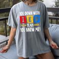 You Down With IEP Yeah You Know Me SPED Teacher Women's Comfort Colors T-Shirt Gray