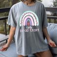 Early Headstart Cute Retro Rainbow Teachers Women's Comfort Colors T-Shirt Gray Early Headstart Cute Retro Rainbow Teachers Women's Comfort Colors T-Shirt Gray