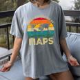 Easily Distracted By Maps Geography Teacher Women's Comfort Colors T-Shirt Gray Easily Distracted By Maps Geography Teacher Women's Comfort Colors T-Shirt Gray