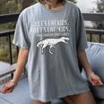Lets Eat Kids Punctuation Saves Lives Dino Teacher Men Women's Comfort Colors T-Shirt Gray Lets Eat Kids Punctuation Saves Lives Dino Teacher Men Women's Comfort Colors T-Shirt Gray