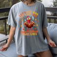 Eat Kids Punctuation Saves Lives Thanksgiving Turkey Teacher Women's Comfort Colors T-Shirt Gray Eat Kids Punctuation Saves Lives Thanksgiving Turkey Teacher Women's Comfort Colors T-Shirt Gray