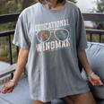 Educational Wingman Assisting Teacher Teaching Assistant Women's Comfort Colors T-Shirt Gray Educational Wingman Assisting Teacher Teaching Assistant Women's Comfort Colors T-Shirt Gray