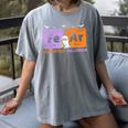 Elements Of Halloween Fear Periodically Chemistry Teacher Women's Comfort Colors T-Shirt Gray Elements Of Halloween Fear Periodically Chemistry Teacher Women's Comfort Colors T-Shirt Gray