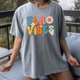 English Teacher Ela Vibes Teacher Kids First Day Of School Women's Comfort Colors T-Shirt Gray