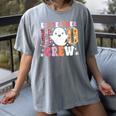 ESL Teacher Boo Crew Halloween Costume Women's Comfort Colors T-Shirt Gray