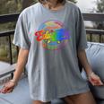 Exceptional Educator Squad Special Education Teacher Autism Women's Comfort Colors T-Shirt Gray