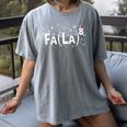 Fa La 8 Shirt Math Teacher Christmas Women's Comfort Colors T-Shirt Gray Fa La 8 Shirt Math Teacher Christmas Women's Comfort Colors T-Shirt Gray