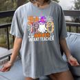 Fab Boo Lous Infant Teacher Halloween Costume Women's Comfort Colors T-Shirt Gray