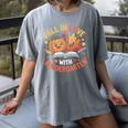 Fall In Love With Kindergarten Autumn Kindergarten Teacher Women's Comfort Colors T-Shirt Gray
