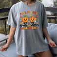 Fall In Love With Learning Teacher Student Autumn Pumpkin Women's Comfort Colors T-Shirt Gray Fall In Love With Learning Teacher Student Autumn Pumpkin Women's Comfort Colors T-Shirt Gray