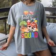 Farm Trip Field Trip Squad Farm Visit Teachers Students Women's Comfort Colors T-Shirt Gray Farm Trip Field Trip Squad Farm Visit Teachers Students Women's Comfort Colors T-Shirt Gray