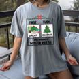 First Educate Then Celebrate Christmas Teacher Winter Break Women's Comfort Colors T-Shirt Gray