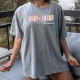 Fourth Grade Team 4th Grade Teacher Girls Boys Women's Comfort Colors T-Shirt Gray