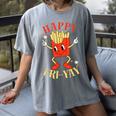 Fun Teacher Happy Fri Yay French Fries Friday Lovers Women's Comfort Colors T-Shirt Gray Fun Teacher Happy Fri Yay French Fries Friday Lovers Women's Comfort Colors T-Shirt Gray