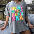 In My Glowing Teacher Era Groovy Colorful Bright Women's Comfort Colors T-Shirt Gray In My Glowing Teacher Era Groovy Colorful Bright Women's Comfort Colors T-Shirt Gray