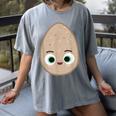 Good Egg Teacher Halloween Costume Group The Shel Egg Women's Comfort Colors T-Shirt Gray