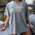 Grammar English Teacher It's a Good Day To Use Punctuation Women's Comfort Colors T-Shirt Gray