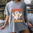 Groovy Faboolous Spooky Music Teacher Halloween Men Women Women's Comfort Colors T-Shirt Gray Groovy Faboolous Spooky Music Teacher Halloween Men Women Women's Comfort Colors T-Shirt Gray