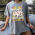 Halloween You Can't Scare Me I'm a Daycare Teacher Ghost Women's Comfort Colors T-Shirt Gray Halloween You Can't Scare Me I'm a Daycare Teacher Ghost Women's Comfort Colors T-Shirt Gray