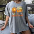Halloween You Can't Scare Toddler Teacher For Men Women Women's Comfort Colors T-Shirt Gray