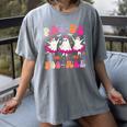 Halloween Dance Teacher Pas De Boo-Ree Ghost Ballet Dancer Women's Comfort Colors T-Shirt Gray