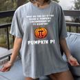 Halloween Pumpkin Pi Math Geometry Teachers Students For Men Women Kids Women's Comfort Colors T-Shirt Gray