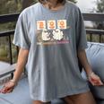Halloween Science Teacher Boo Ghost The Element Of Surprise Women's Comfort Colors T-Shirt Gray