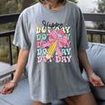 Happy Dot Day 2025 Coquette Bow Teachers Kids Boys Girls Women's Comfort Colors T-Shirt Gray Happy Dot Day 2025 Coquette Bow Teachers Kids Boys Girls Women's Comfort Colors T-Shirt Gray