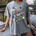 Happy Dot Day 2025 Polka Dot Boys Girls Kids Teacher Dot Day Women's Comfort Colors T-Shirt Gray Happy Dot Day 2025 Polka Dot Boys Girls Kids Teacher Dot Day Women's Comfort Colors T-Shirt Gray