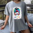 Happy Fri-Yay Friday Teacher Life Happy Friday Women's Comfort Colors T-Shirt Gray Happy Fri-Yay Friday Teacher Life Happy Friday Women's Comfort Colors T-Shirt Gray