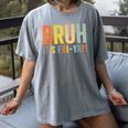 Happy Friyay Teacher Shirt Cute Teacher Fashion Bruh Fri-Yay Women's Comfort Colors T-Shirt Gray Happy Friyay Teacher Shirt Cute Teacher Fashion Bruh Fri-Yay Women's Comfort Colors T-Shirt Gray