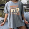 Haunted By 67 Halloween 67 Meme Six Seven Teacher Women's Comfort Colors T-Shirt Gray Haunted By 67 Halloween 67 Meme Six Seven Teacher Women's Comfort Colors T-Shirt Gray