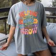 Helping Little Minds Grow Teacher First Day Back To School Women's Comfort Colors T-Shirt Gray Helping Little Minds Grow Teacher First Day Back To School Women's Comfort Colors T-Shirt Gray