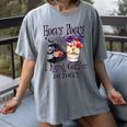 Hocus Pocus I Need Coffee To Focus Halloween Teacher Women's Comfort Colors T-Shirt Gray