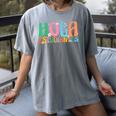 Hola Estudiantes Maestra Back To School Spanish Teacher Women's Comfort Colors T-Shirt Gray Hola Estudiantes Maestra Back To School Spanish Teacher Women's Comfort Colors T-Shirt Gray